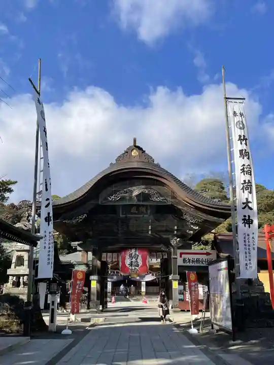 竹駒神社の本殿・本堂