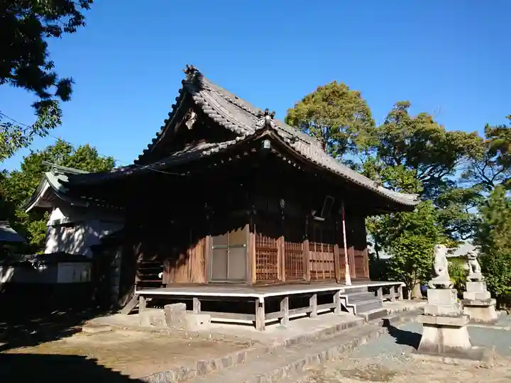 八幡社の本殿・本堂