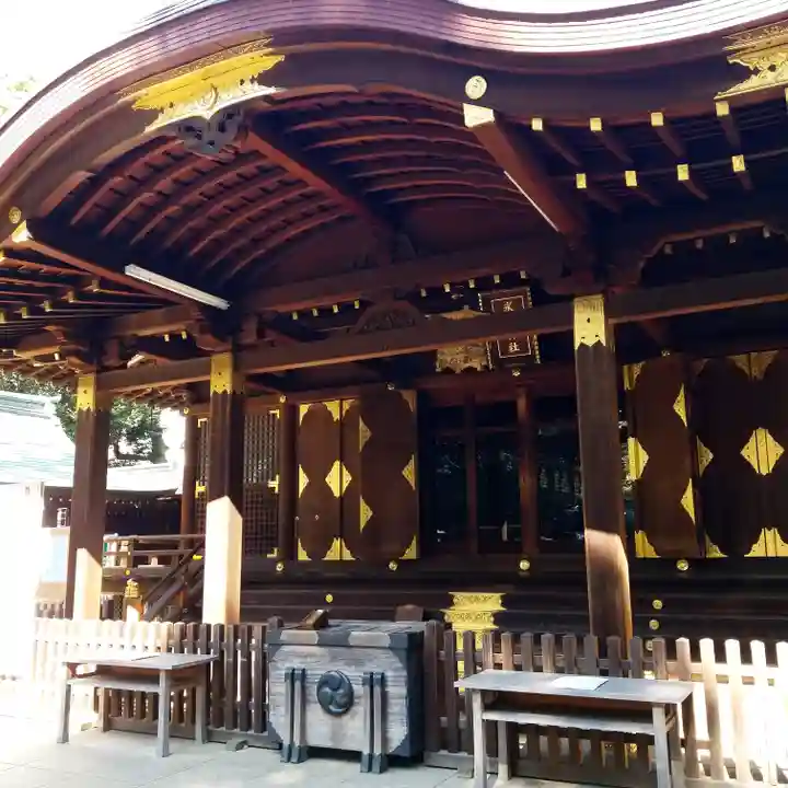 渋谷氷川神社の本殿・本堂