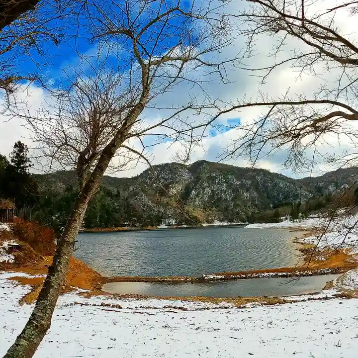 大成龍神社の景色