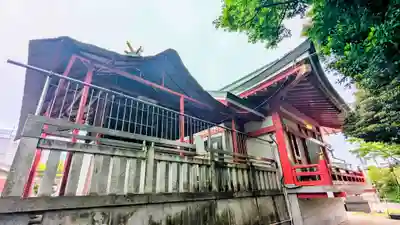 当代島稲荷神社の本殿・本堂