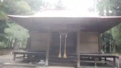 帳附神社の本殿・本堂