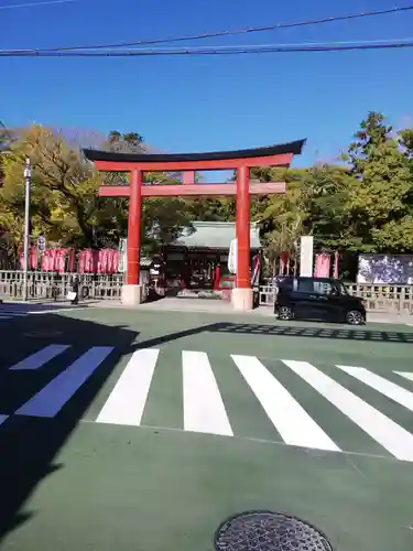 静岡浅間神社の鳥居