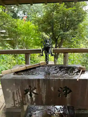 明王院（満願寺別院）の手水舎