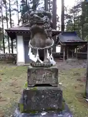 早池峯神社の狛犬