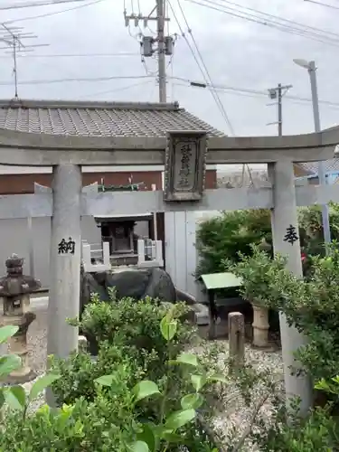 秋葉神社の鳥居