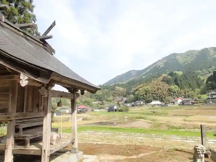 横見神社の本殿・本堂