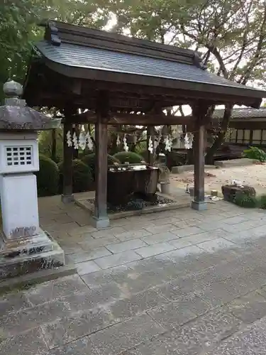 加波山三枝祇神社本宮の手水舎