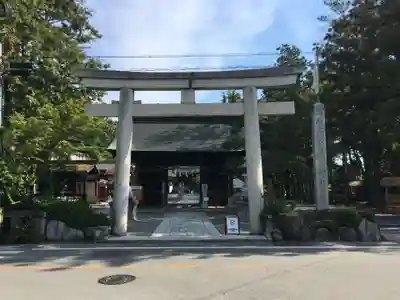 甲斐國一宮 浅間神社の鳥居