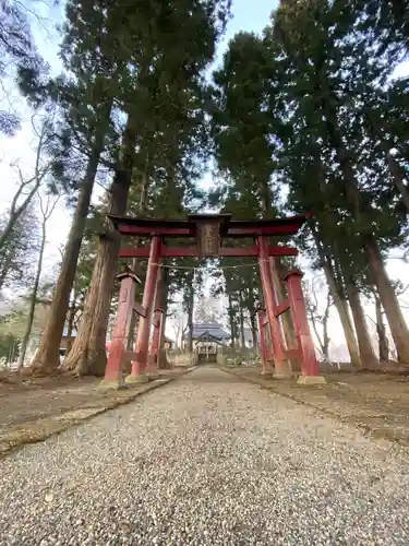 飯笠山神社の景色