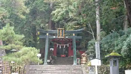 日光二荒山神社中宮祠の鳥居