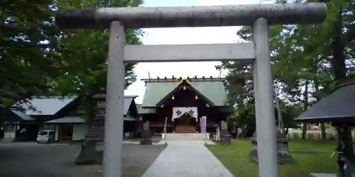 上川神社頓宮の鳥居