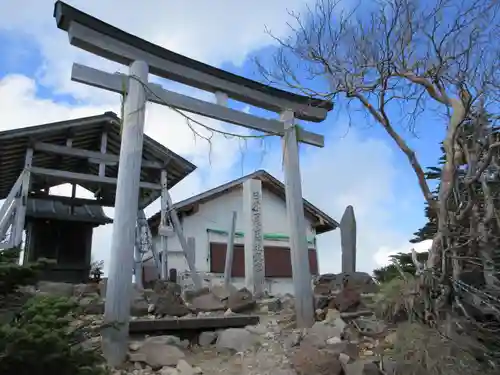 日光二荒山神社奥宮の鳥居