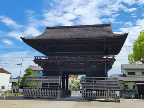 甚目寺の山門・神門