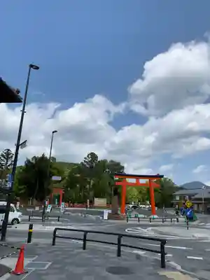 賀茂別雷神社(上賀茂神社)の鳥居