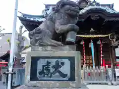 大戸神社の狛犬