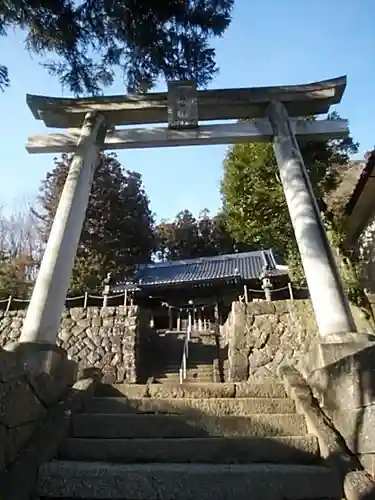 黒沼神社の鳥居