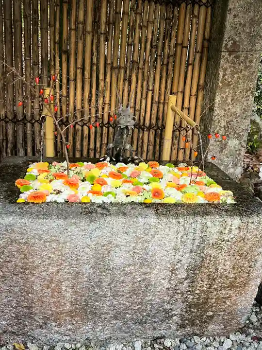 日吉大社の手水舎