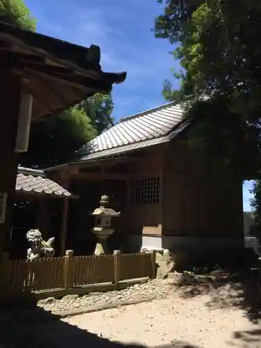 宇氣比神社の本殿・本堂