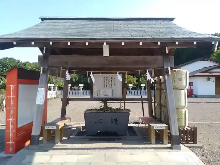 樽前山神社の手水舎