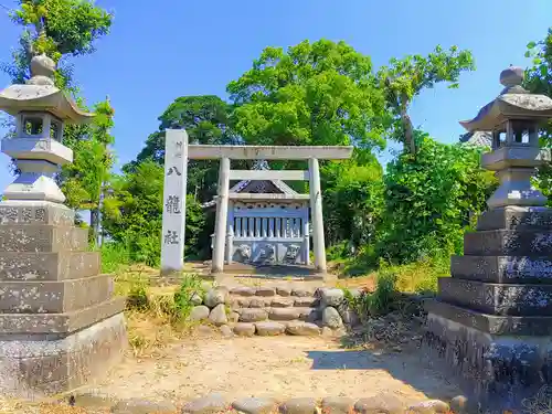 八龍社の鳥居