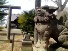 花畔神社の狛犬