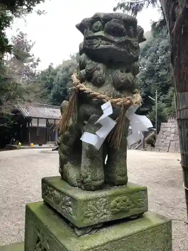 岡八幡宮の狛犬