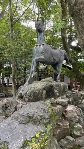 若宮神明社の狛犬