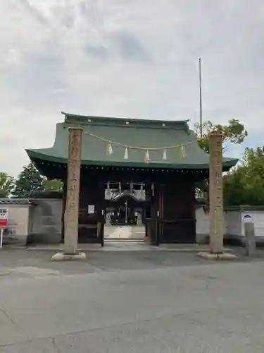 尾上神社の山門・神門