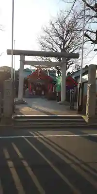 葛飾氷川神社の鳥居