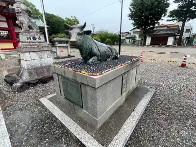 上野天満宮の狛犬