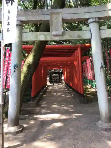 小牧山稲荷神社の鳥居