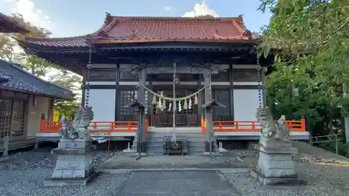 古谷館八幡神社の本殿