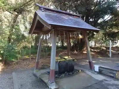 息栖神社の手水舎