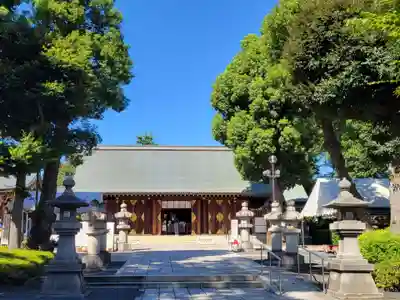 松陰神社の本殿・本堂