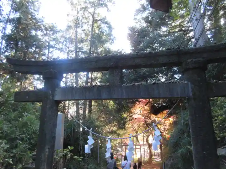 太平山神社の鳥居
