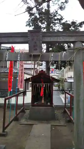 白幡神社の鳥居