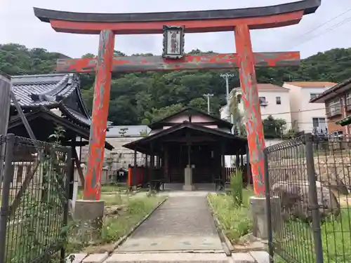 五宮神社の鳥居