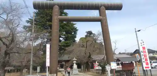 大宝八幡宮の鳥居