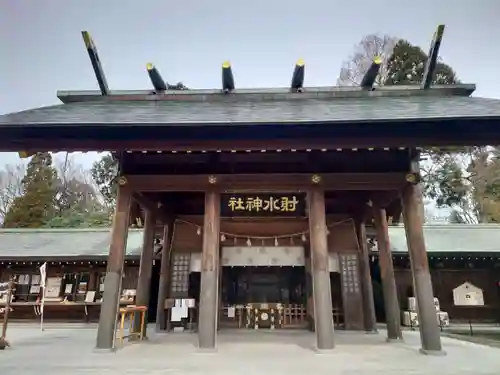 射水神社の本殿