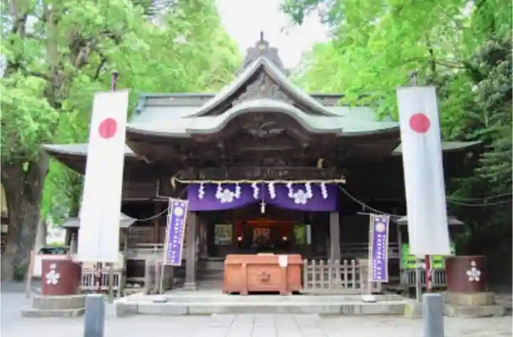 谷保天満宮の本殿・本堂