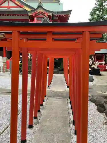 京濱伏見稲荷神社の鳥居