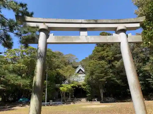 勝雄天満神社の鳥居