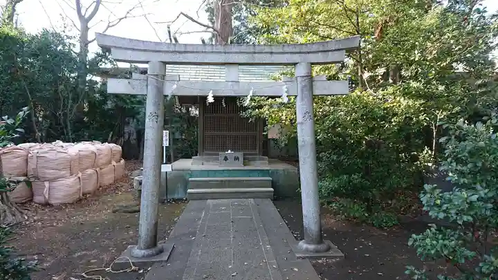 小金井神社の鳥居