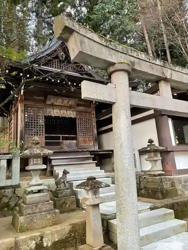 櫻山八幡宮の鳥居