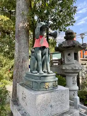 伏見稲荷大社の狛犬