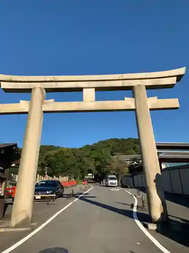 京都霊山護國神社の鳥居