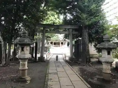 荻窪白山神社の鳥居