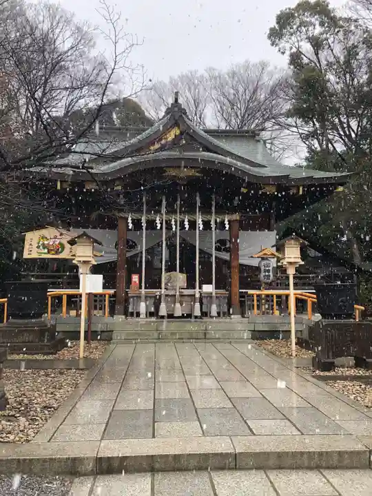 鎮守氷川神社の本殿・本堂