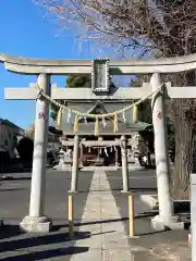 並木氷川神社の鳥居